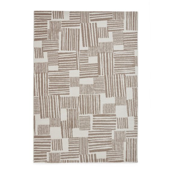 Lansfield Beige Blocks Rug