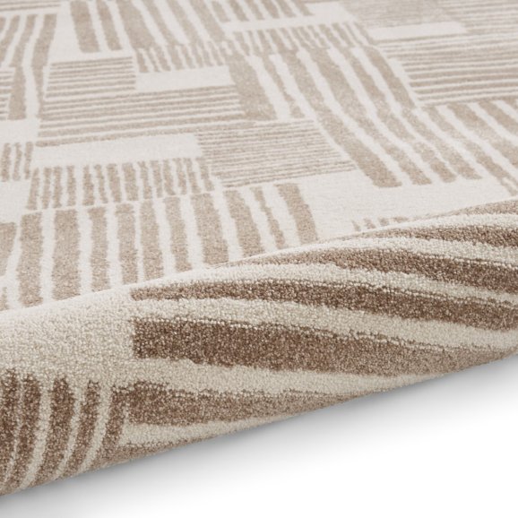 Lansfield Beige Blocks Rug