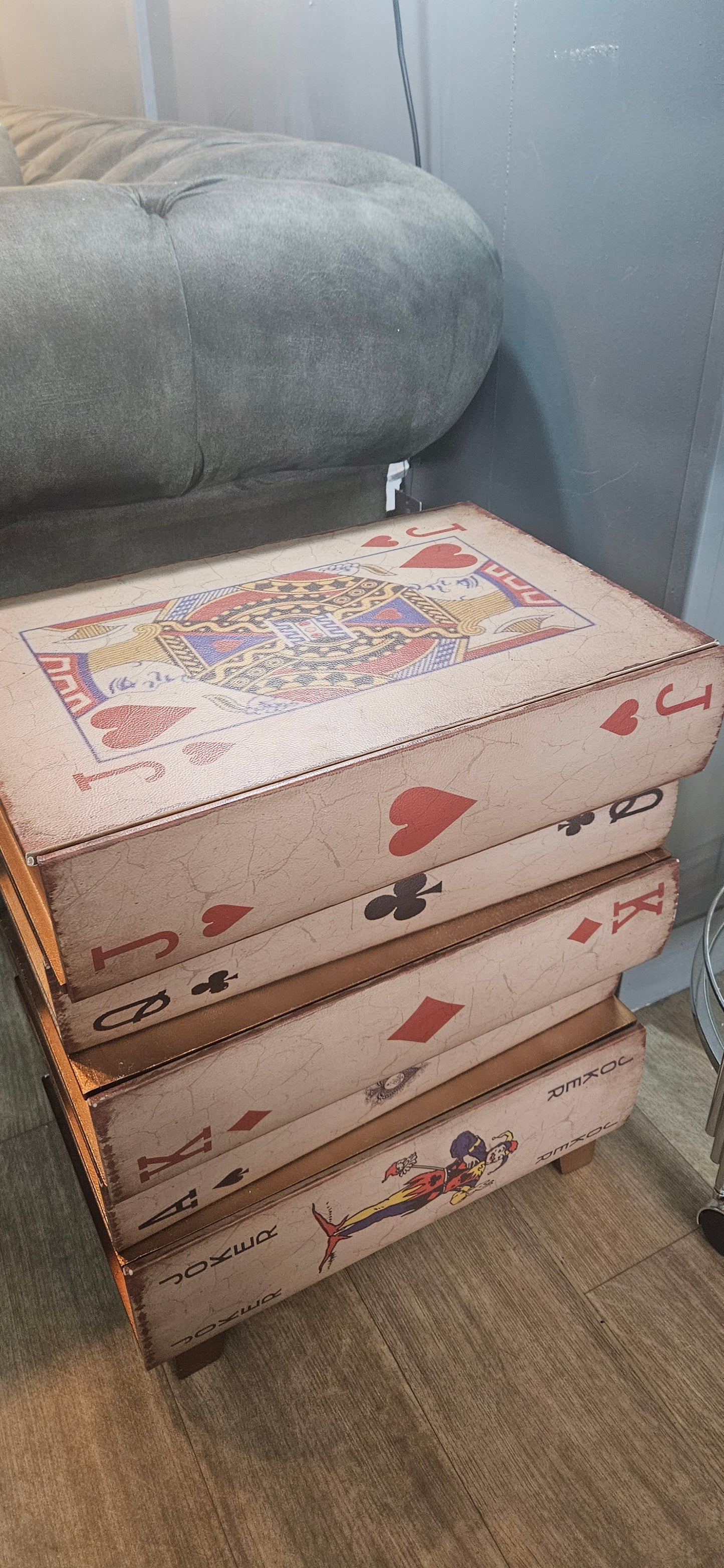 Playing Card Chest of Drawers