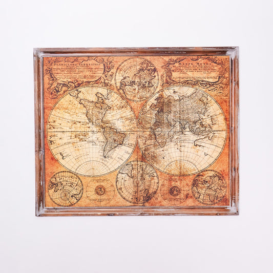 World Framed Wall Art