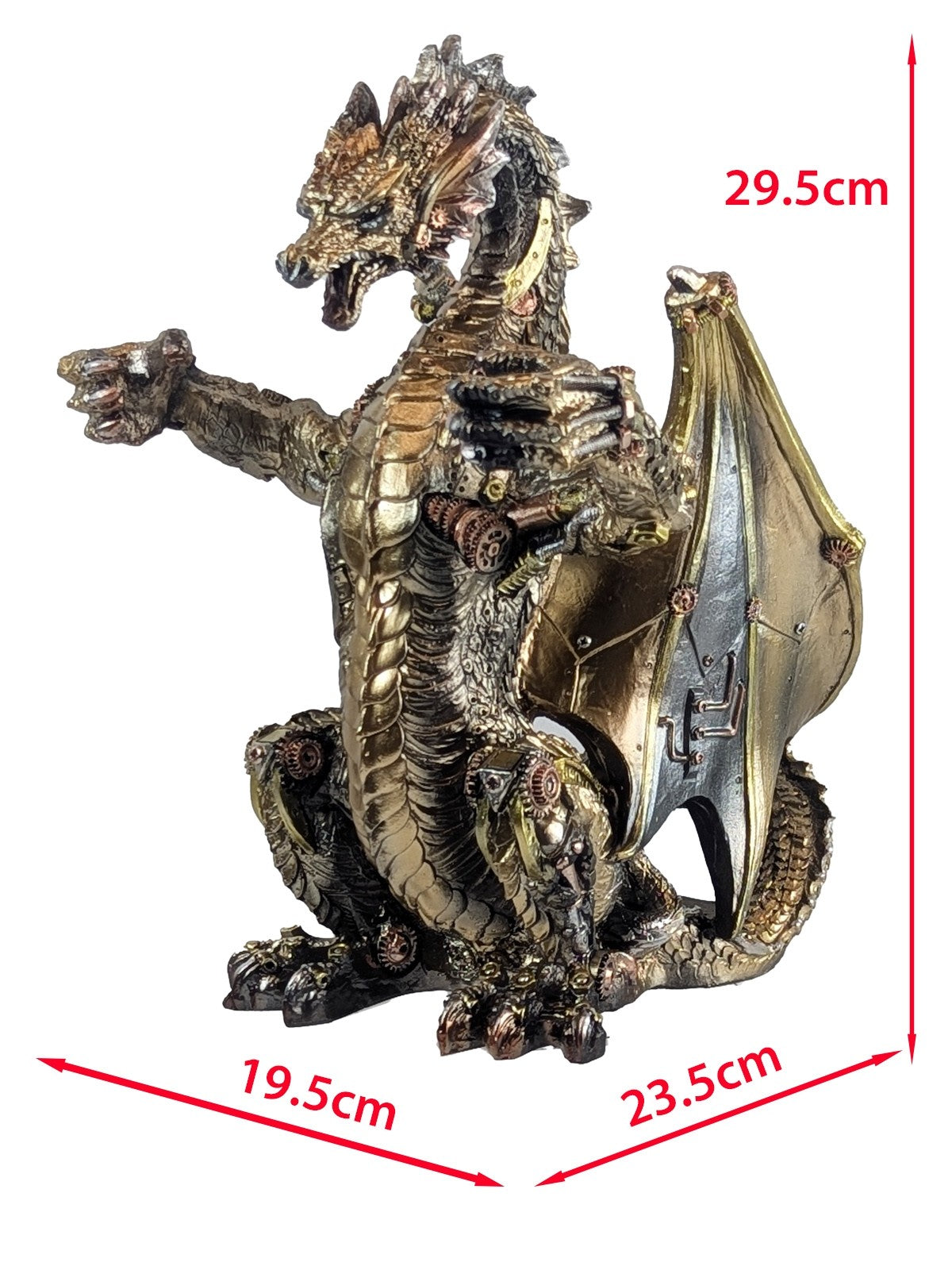 Steampunk Dragon Wine Bottle Holder