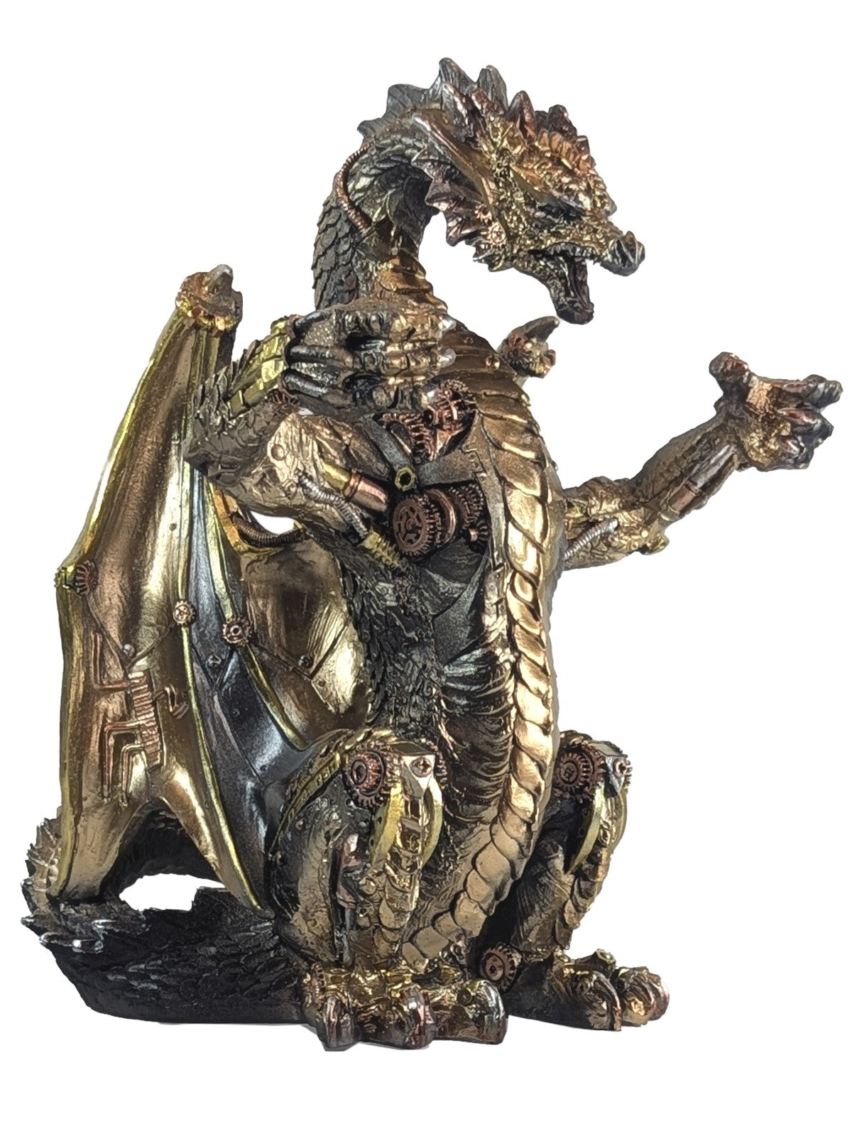 Steampunk Dragon Wine Bottle Holder