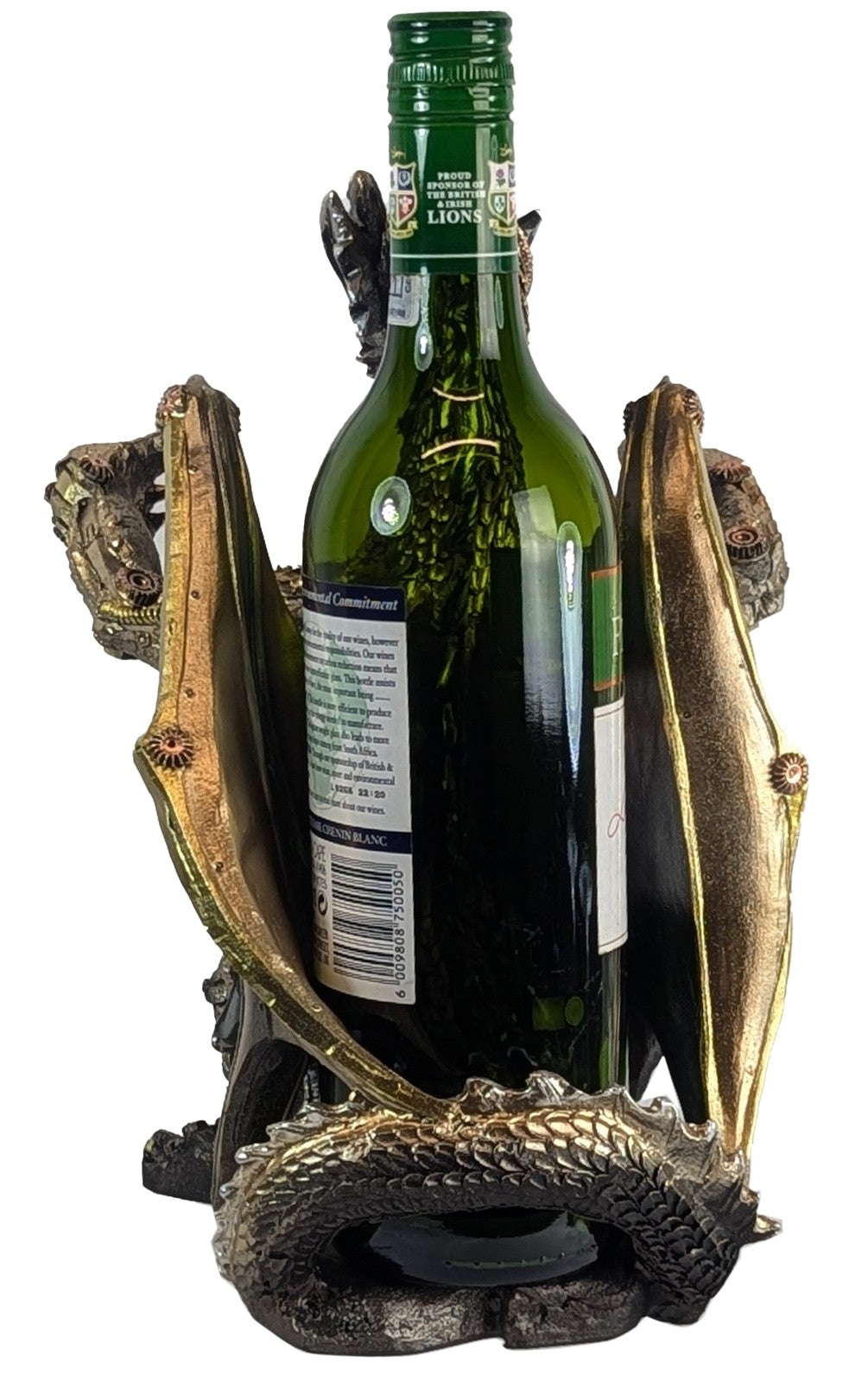 Steampunk Dragon Wine Bottle Holder