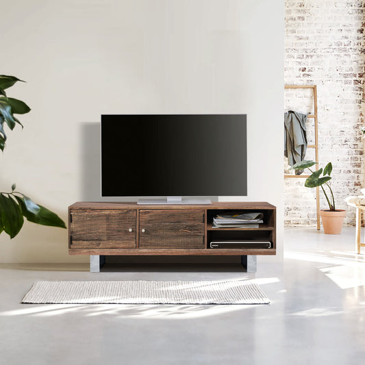 Railway Sleeper TV Unit