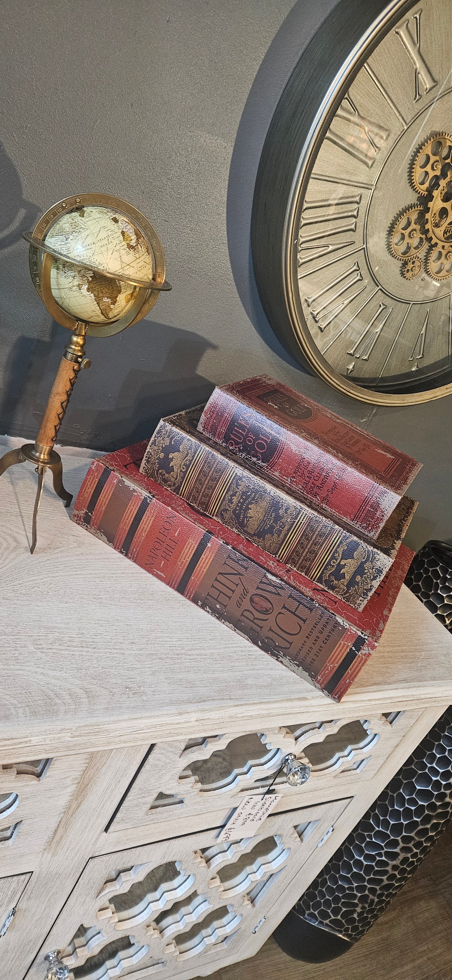 Antique Book Storage Boxes
