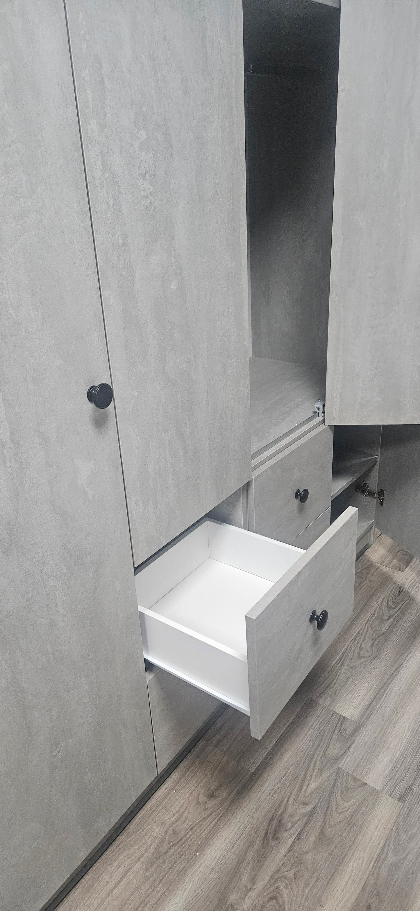 Venus Bifold Combi Double Wardrobe