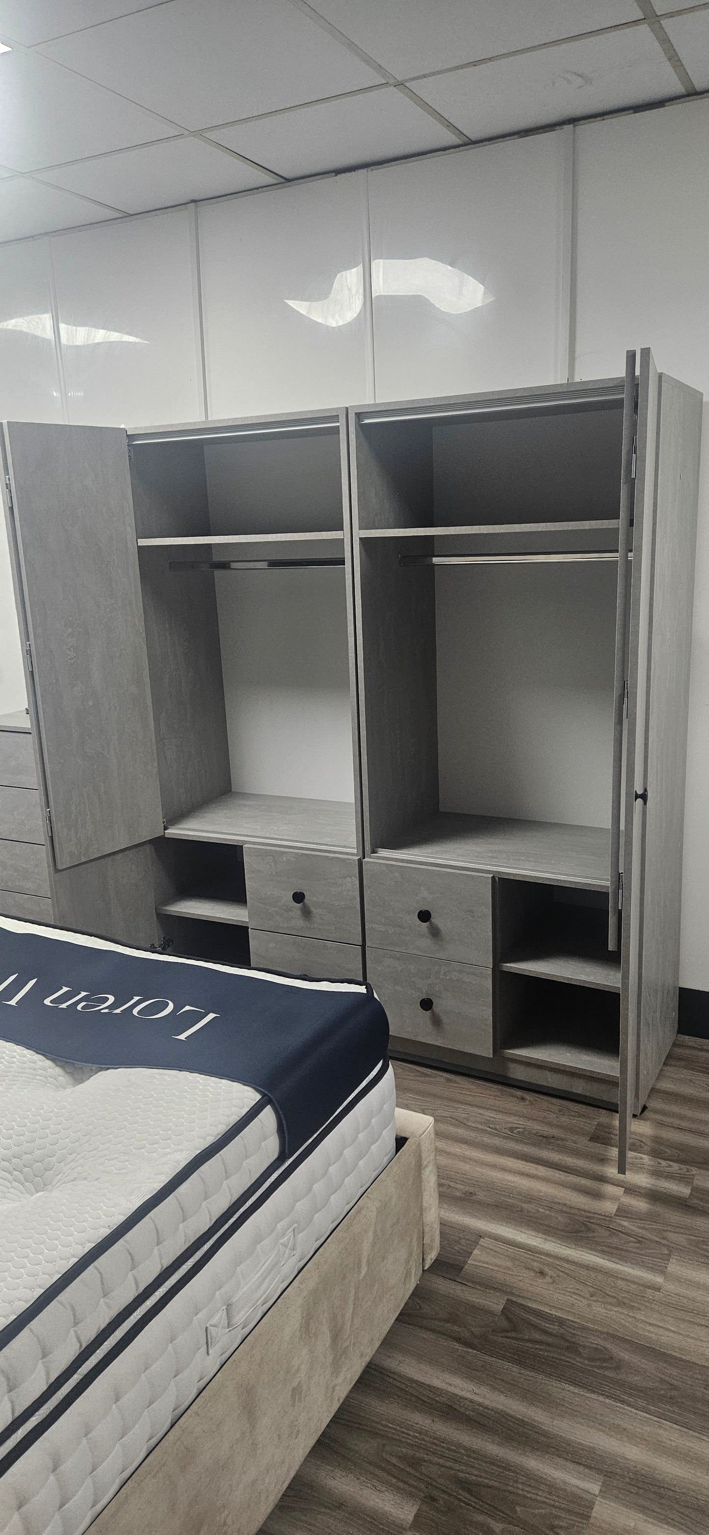 Venus Bifold Combi Double Wardrobe