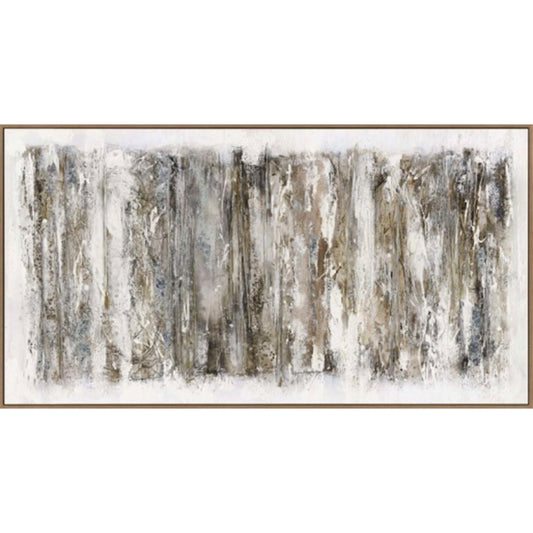 Elope Hand Painted Framed Canvas