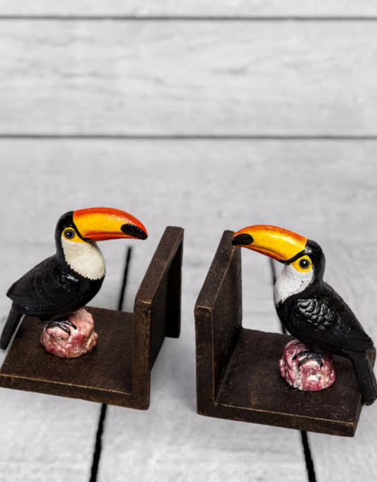 Toucan Bookends