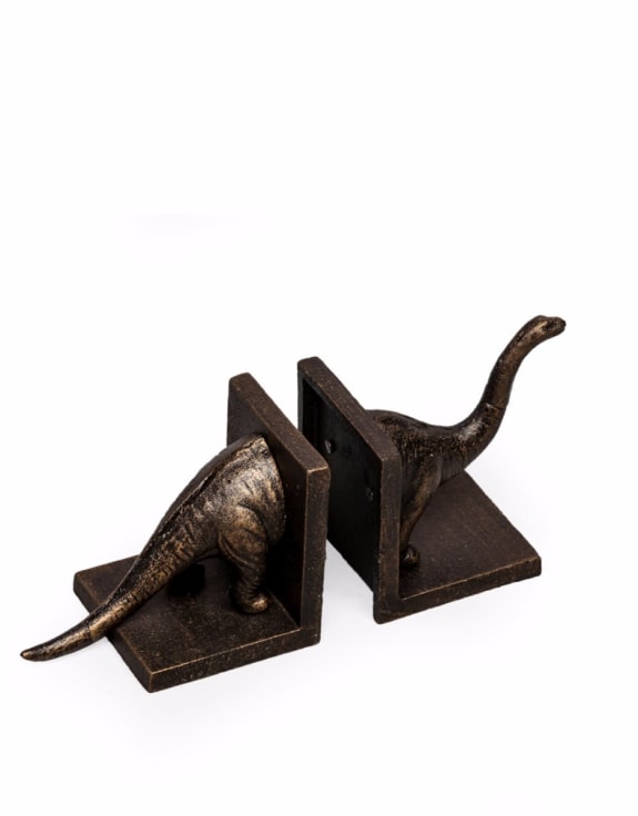 Brontosaurus Bookends
