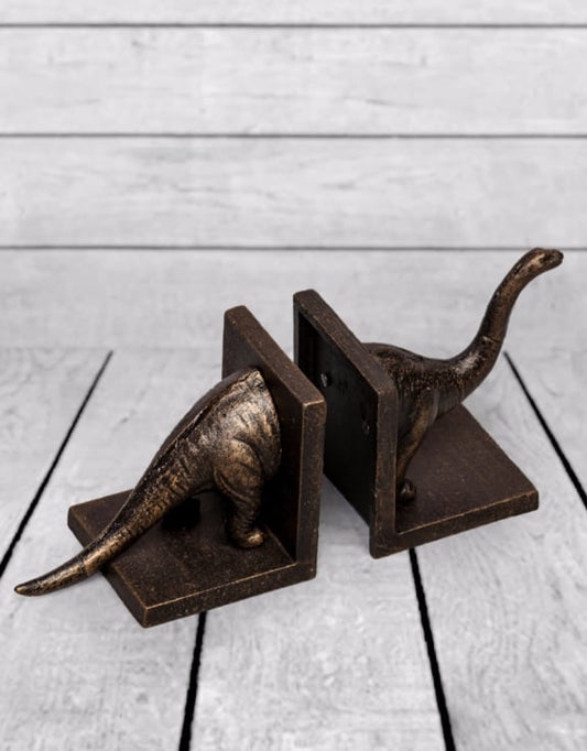 Brontosaurus Bookends