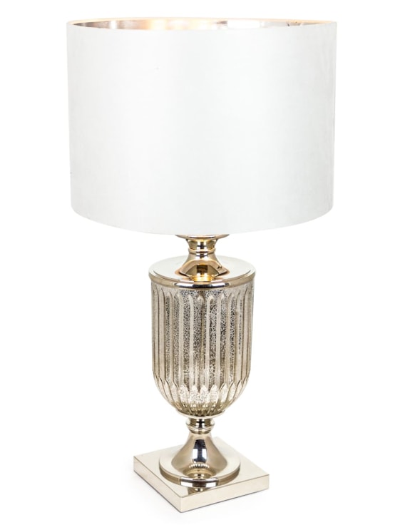Antique Glass Urn Table Lamp
