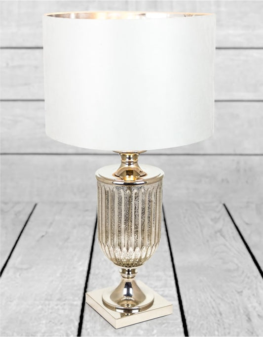 Antique Glass Urn Table Lamp