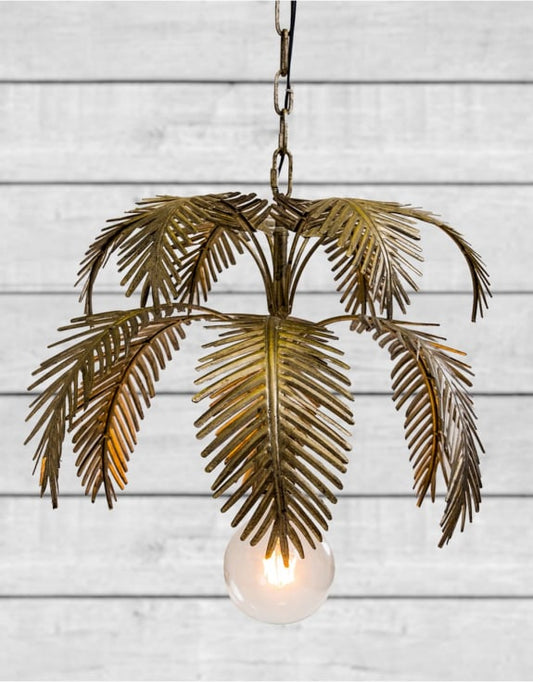 Antique Fern Leaf Pendant