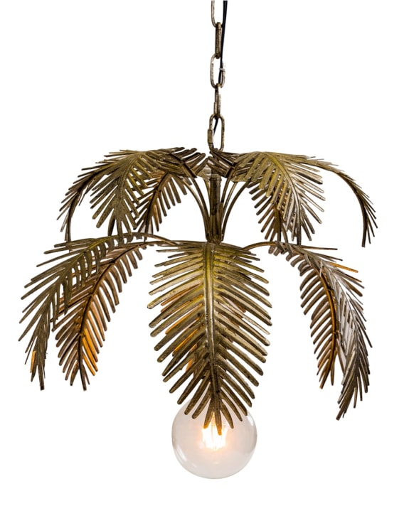 Antique Fern Leaf Pendant