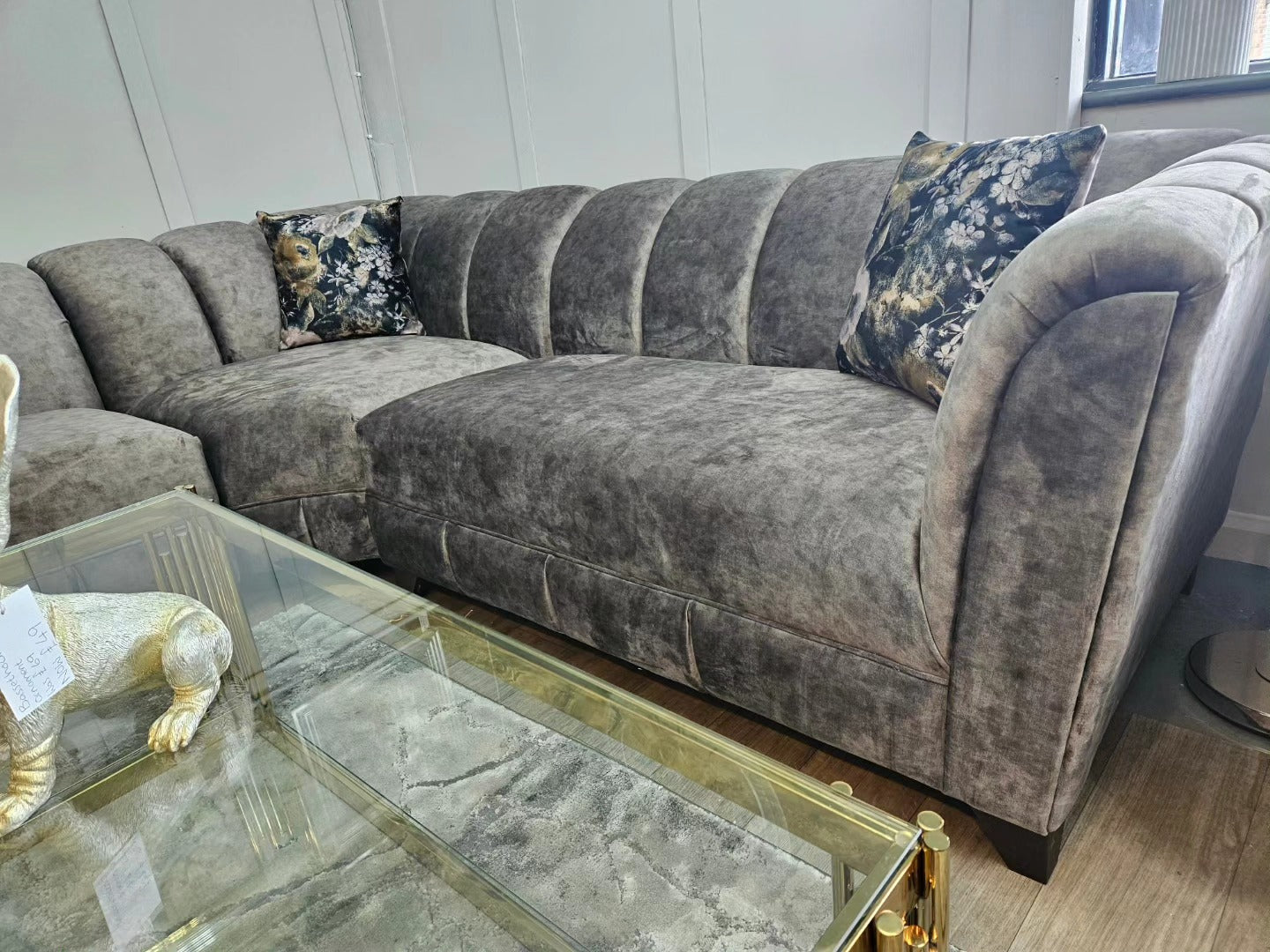 Miami Dark Corner Sofa