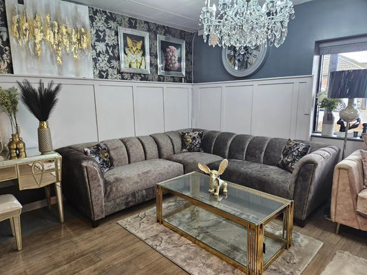 Miami Dark Corner Sofa