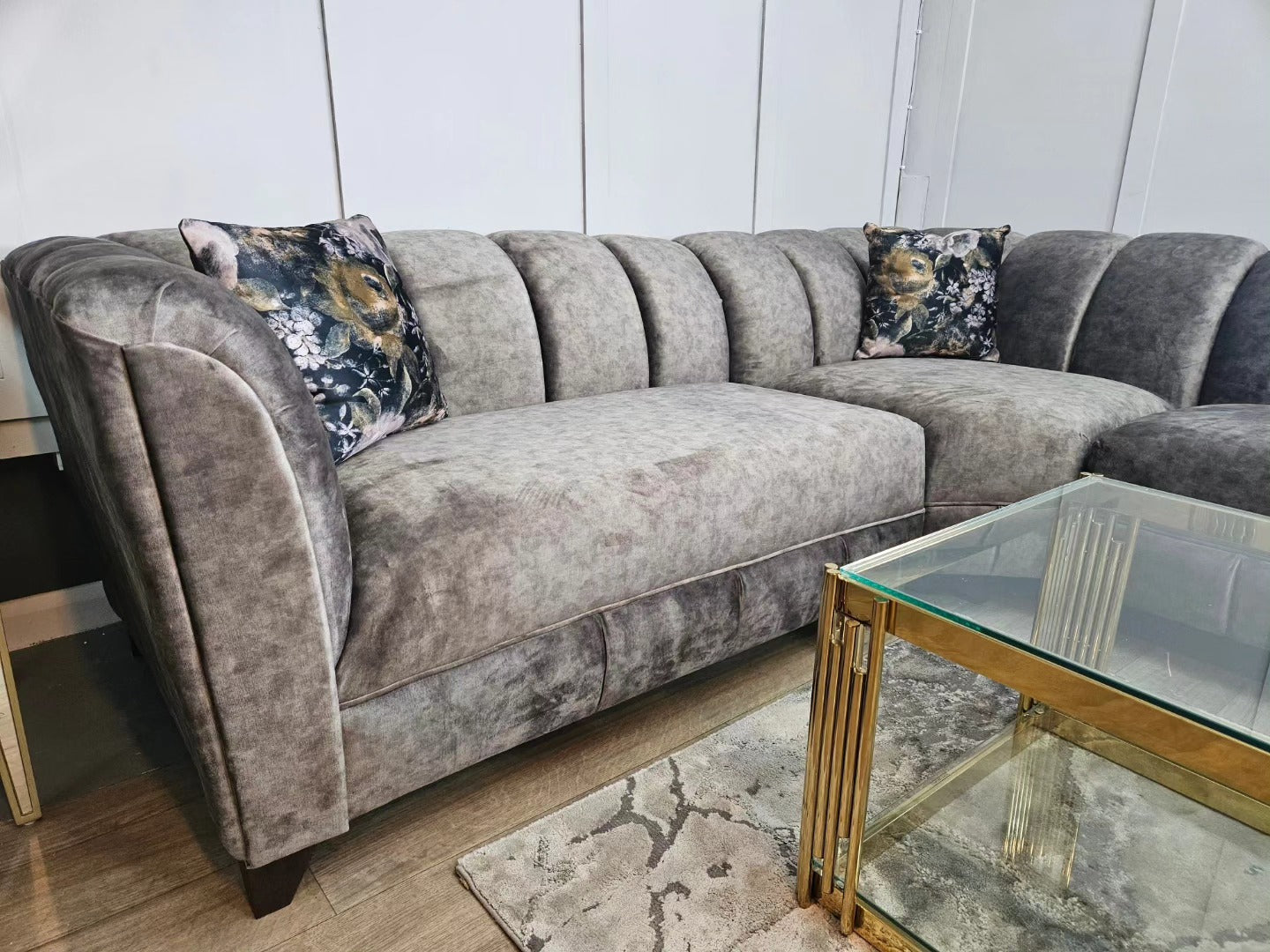 Miami Dark Corner Sofa
