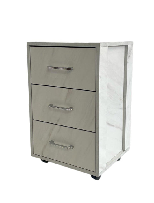 Lavento 3 Drawer Bedside Table