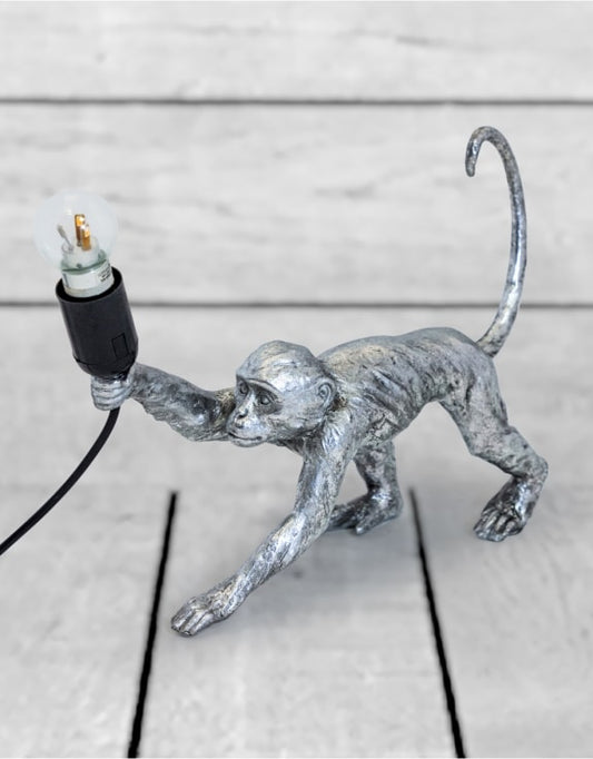 Crawling Monkey Table Lamp