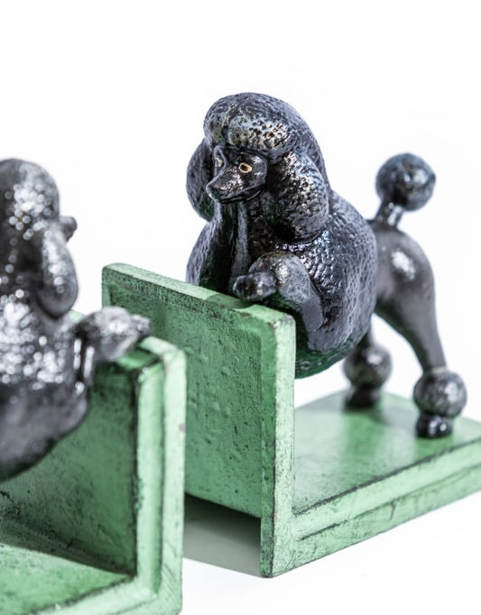 Poodle Bookends