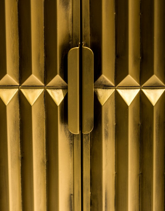 Gold Industrial Cabinet