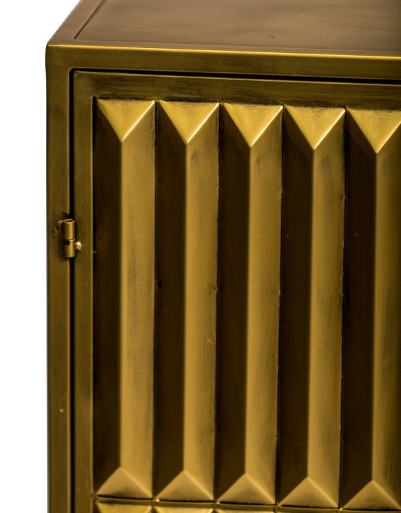 Gold Industrial Cabinet