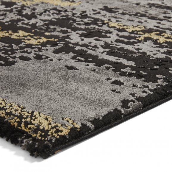 Chloe Black/Gold Rug
