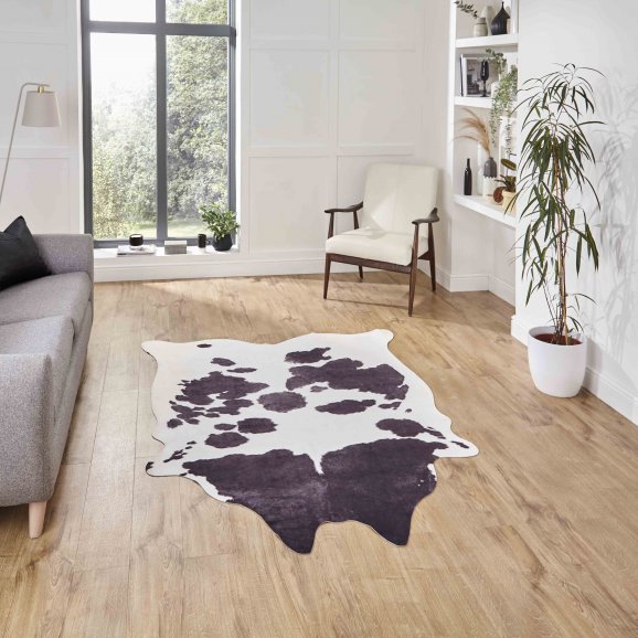 Faux Cow Hide Rug