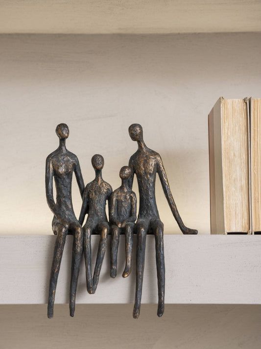 Sitting Family Ornament