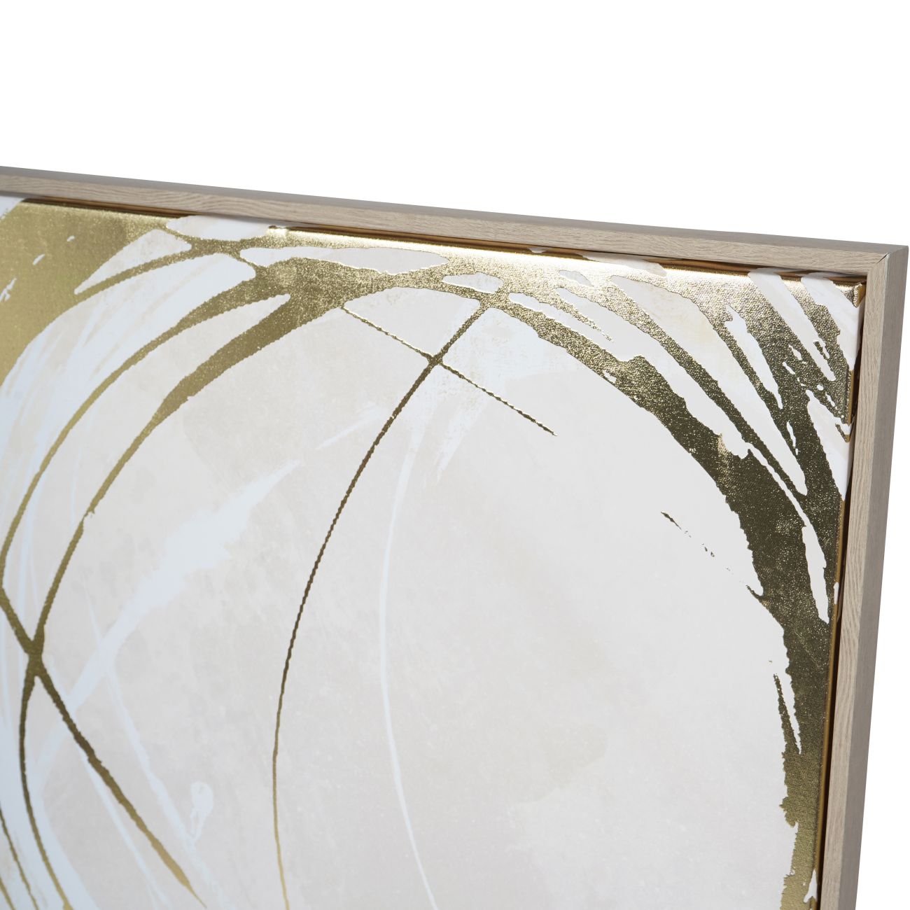 Gold Spheres Framed Wall Art