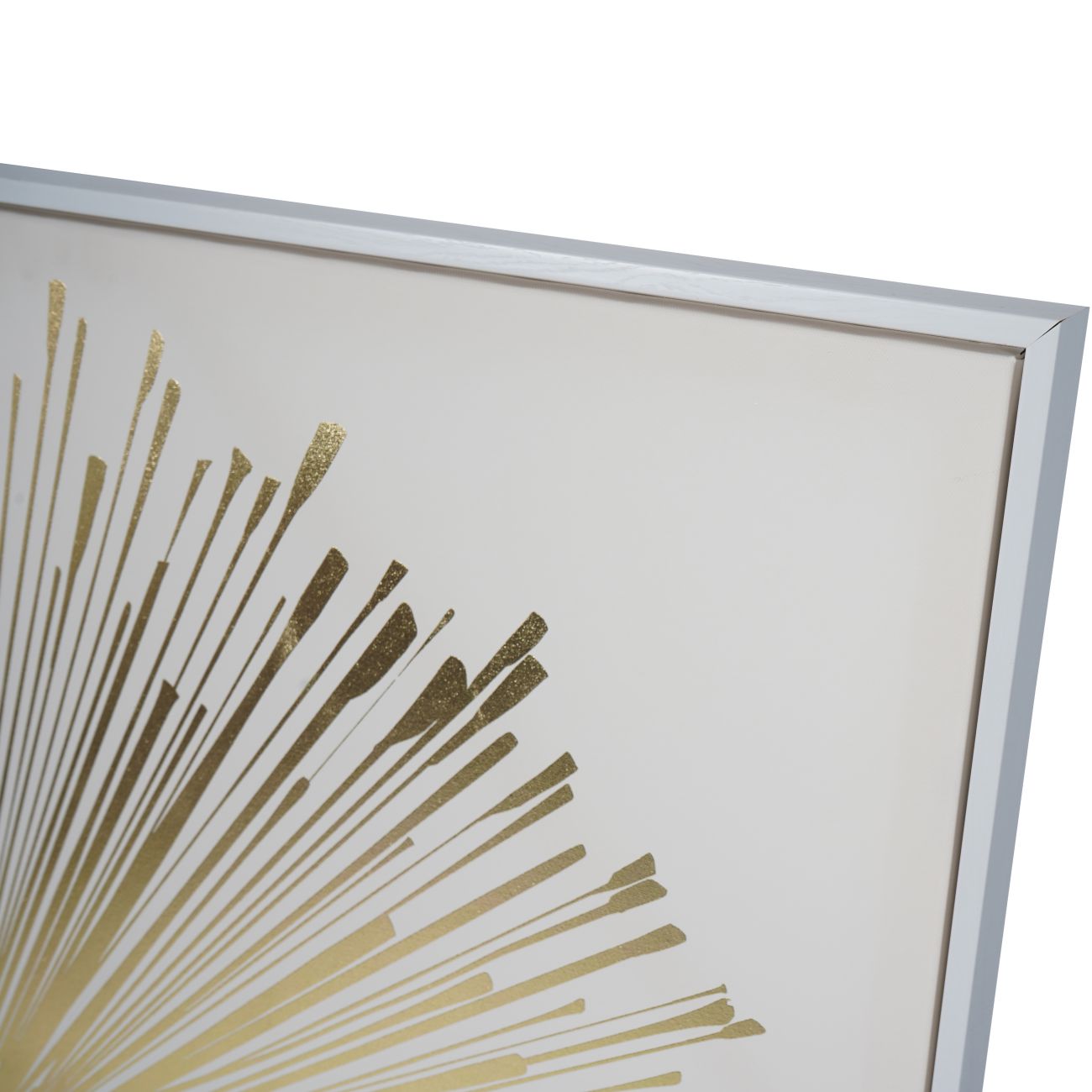 Golden Splash Framed Wall Art