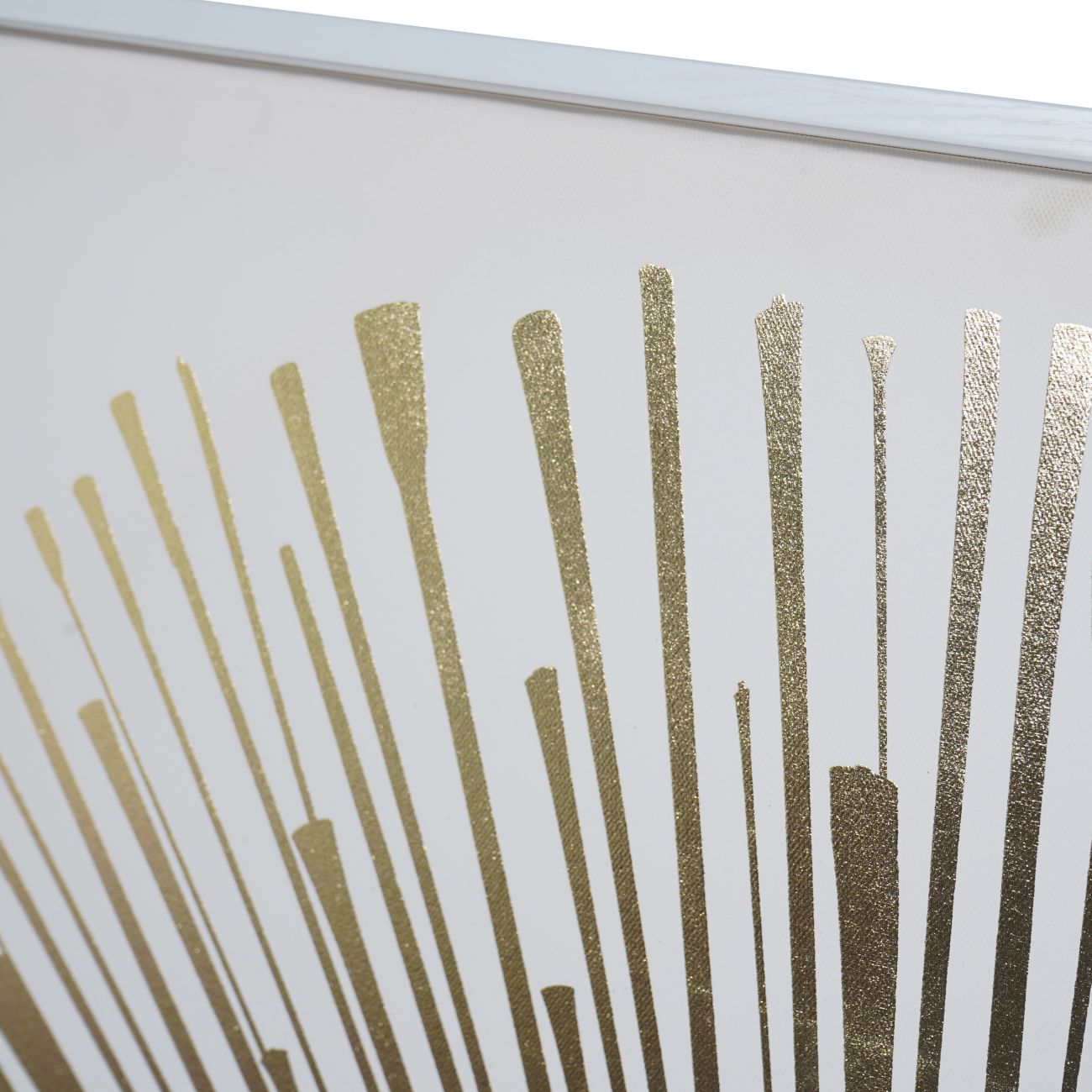 Golden Splash Framed Wall Art