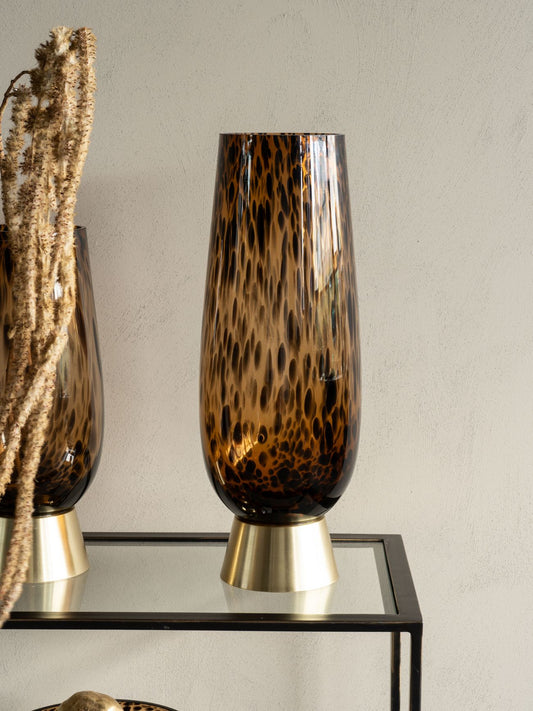 Sienna Glass Vase Large