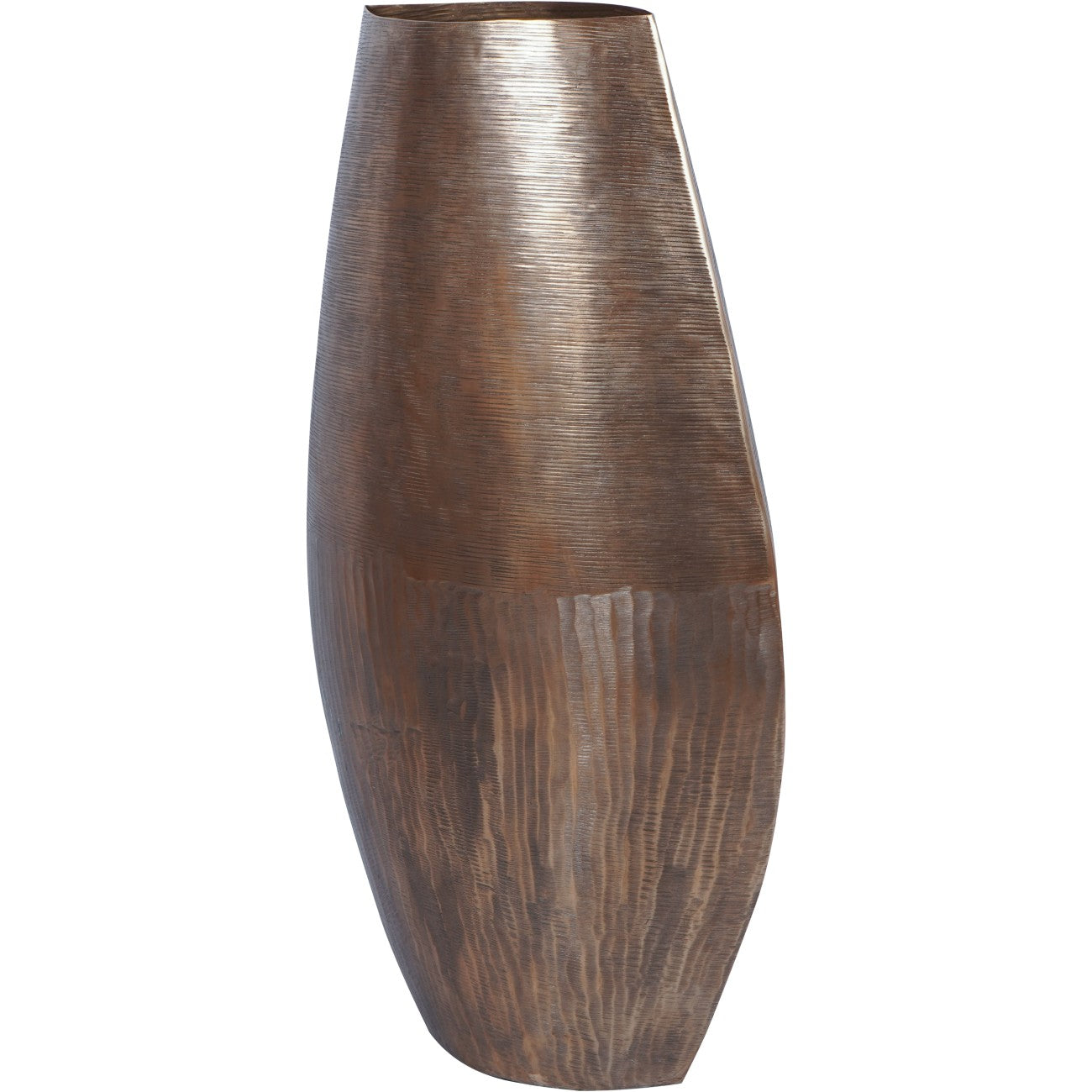 Textured Brass Vase XL