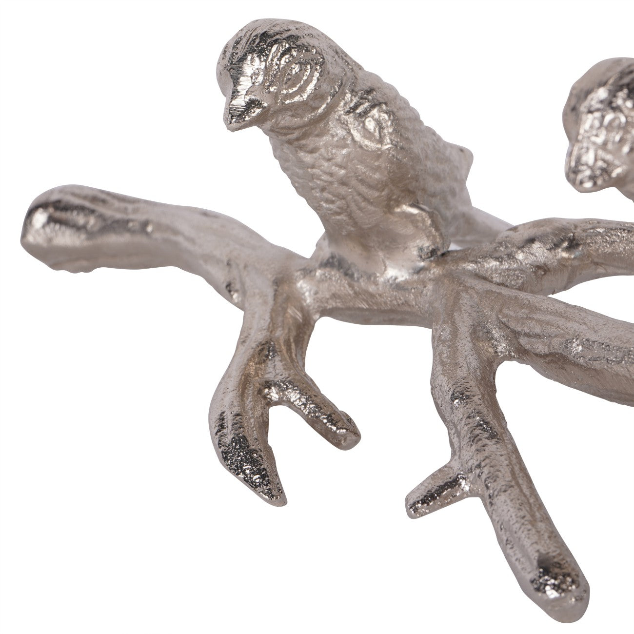 Silver Pretty Birds Ornament