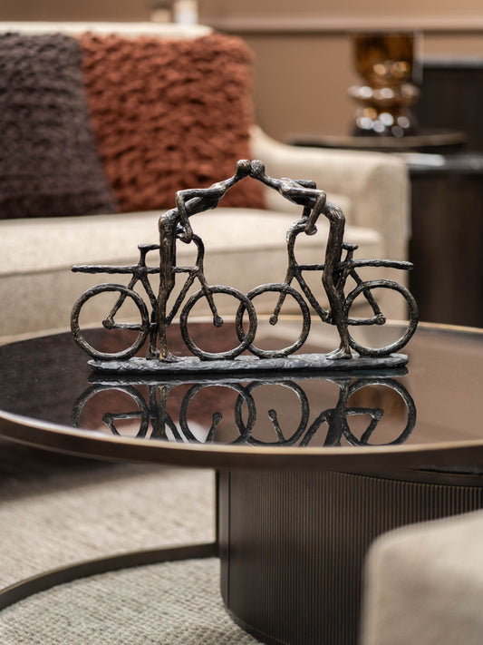 Cycling in Love Ornament