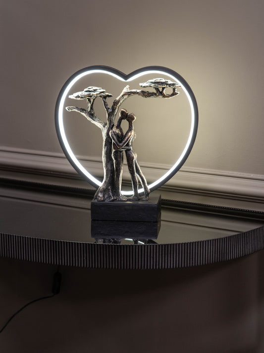 LED Couple Ornament
