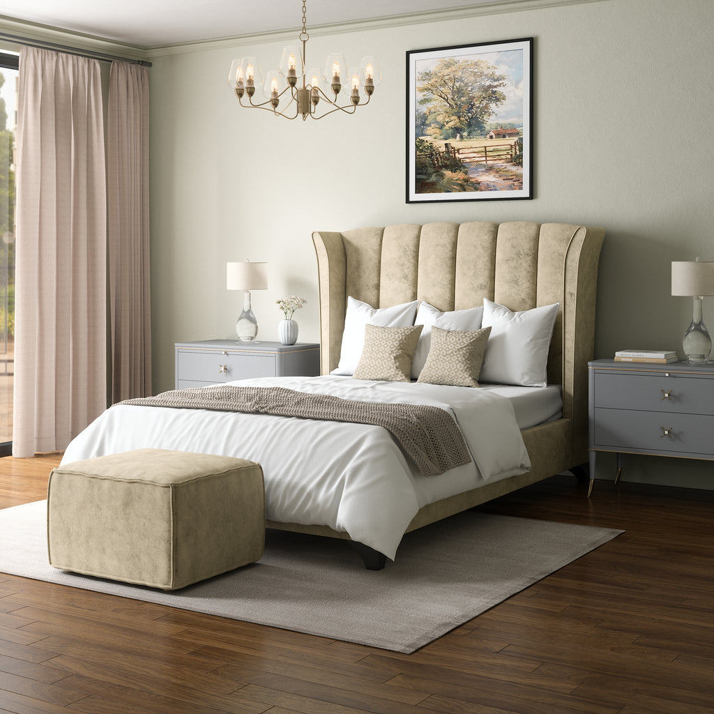 Arrabella Bedframe Marble Sand