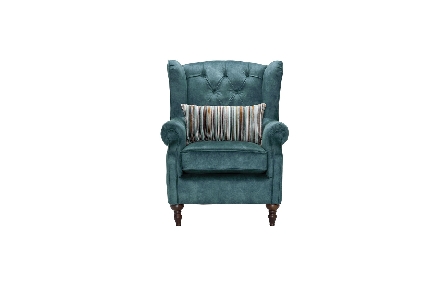 Buttoned Wingback Chair