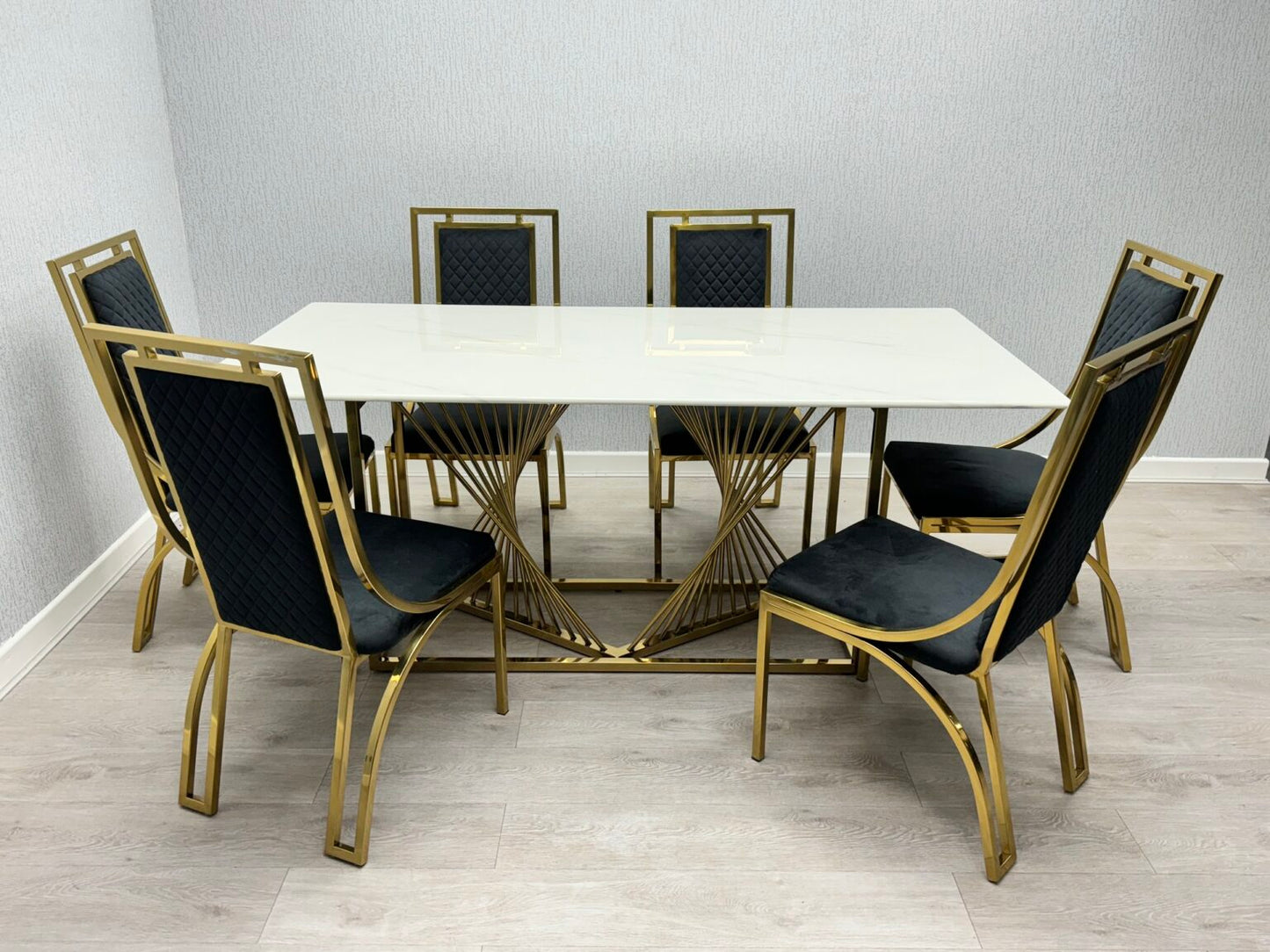 Cassandra Dining Table and 4 Chairs