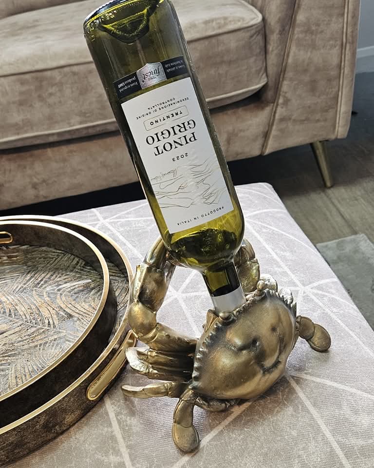 Drink Like a Crab Bottle Holder