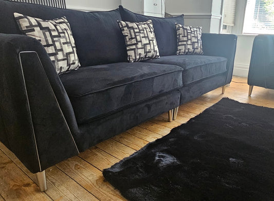 Vivo Black Sofa Collection