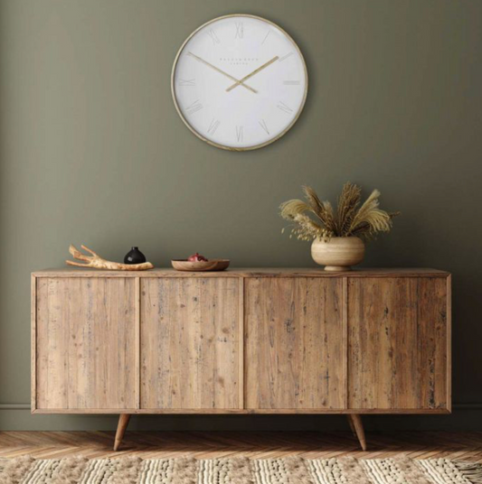 Norfolk Wall Clock White