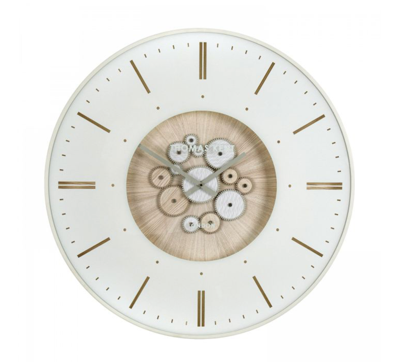 Smithson Ivory Wall Clock
