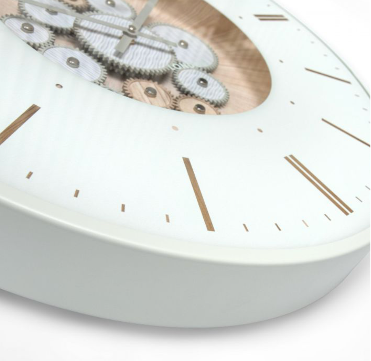 Smithson Ivory Wall Clock