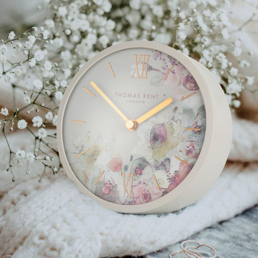 Flora Mantle Clock
