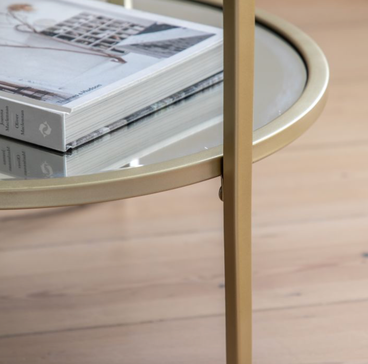 Champagne Carla Side Table