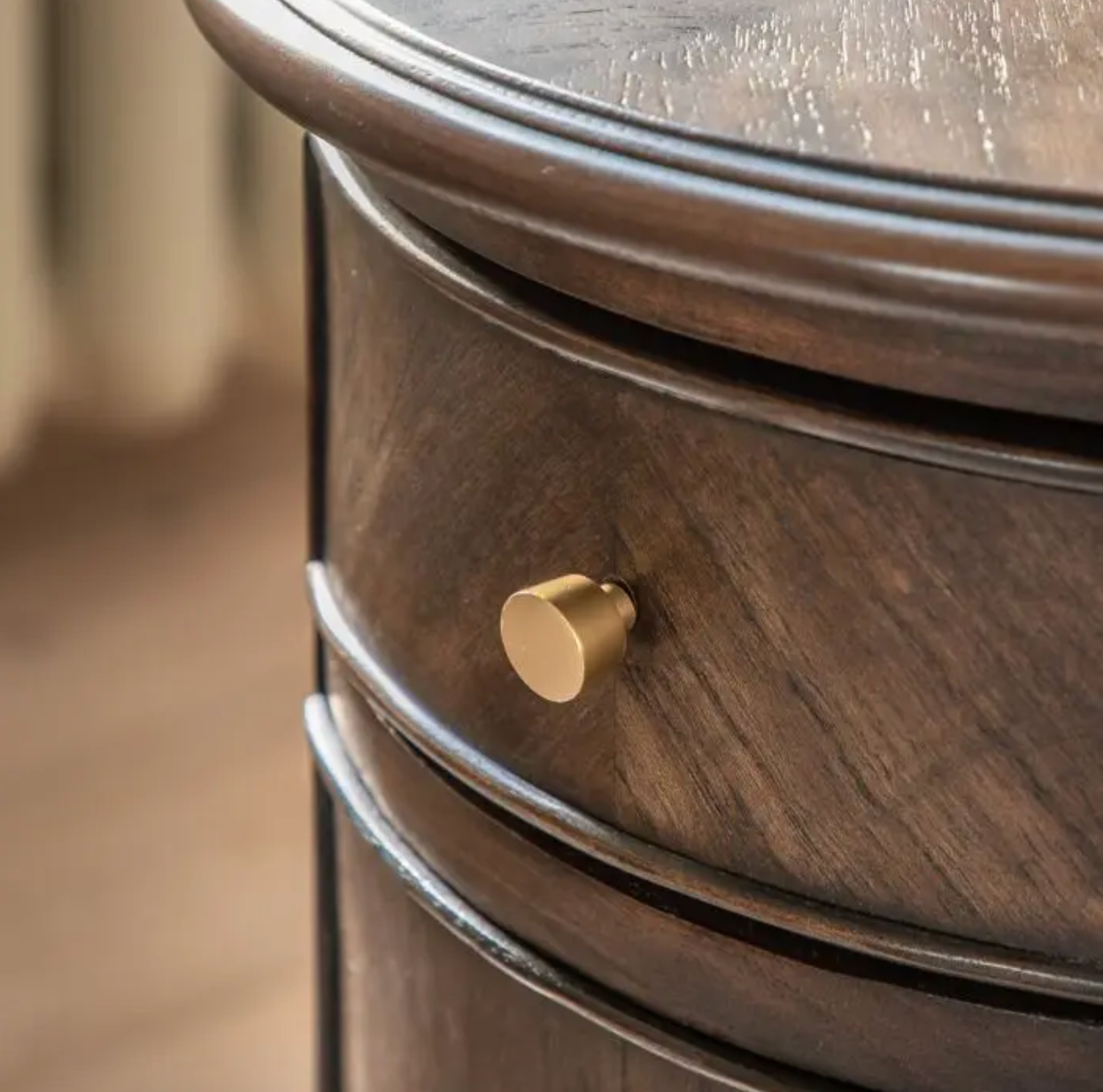 Mila Drum Side Table