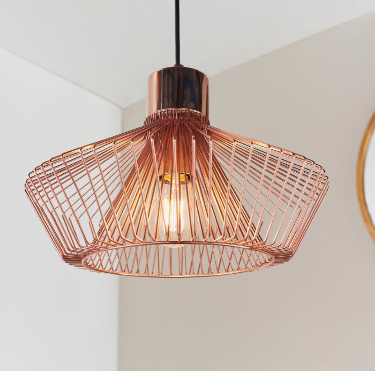 Kendal Copper Pendant Light